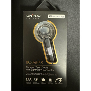 ONPRO apple iPhone UC-MFIKR 時尚隨行 Lightning 鑰匙圈式充電傳輸線