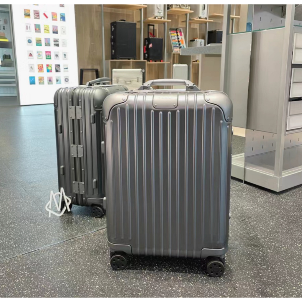 正品轉賣 Rimowa 21寸 鋁鎂合金材質灰色 限量版 水星灰色 登機箱 行李箱 旅行箱 拉桿箱 箱子