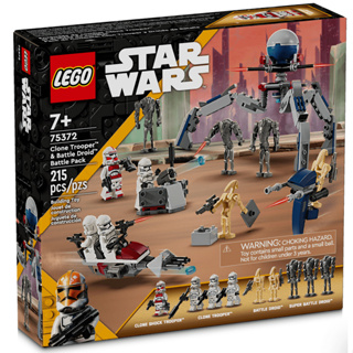 ［想樂］全新 樂高 LEGO 75372 Star Wars 星際大戰 複製人與戰鬥機器人大戰
