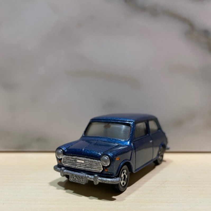 Tomica Mini Cooper Type No. 88 F8 老咪 奧斯丁 金屬藍 二改車 無盒