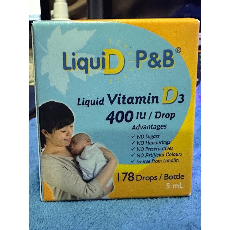 LIQUID P&amp;B 優寶滴天然液態維生素 D3