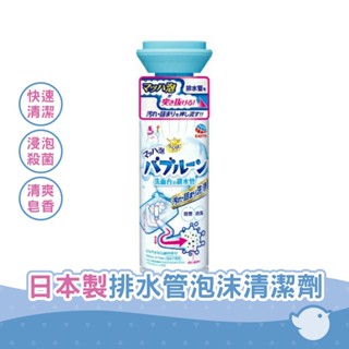 【CHL】日本製 地球製藥 EARTH 排水管除菌泡泡清潔劑 200ml 洗臉盆水管清潔 洗手檯清潔 水管除菌除臭