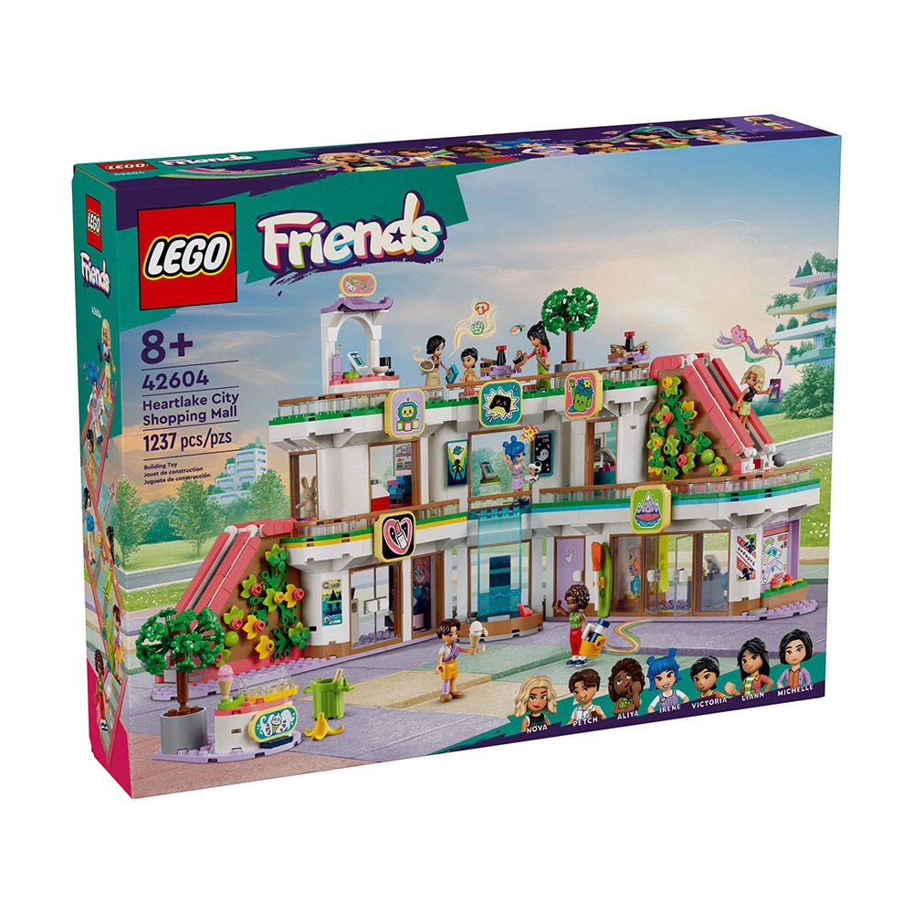 LEGO樂高 LT42604 Friends 姊妹淘系列 - 心湖城購物中心