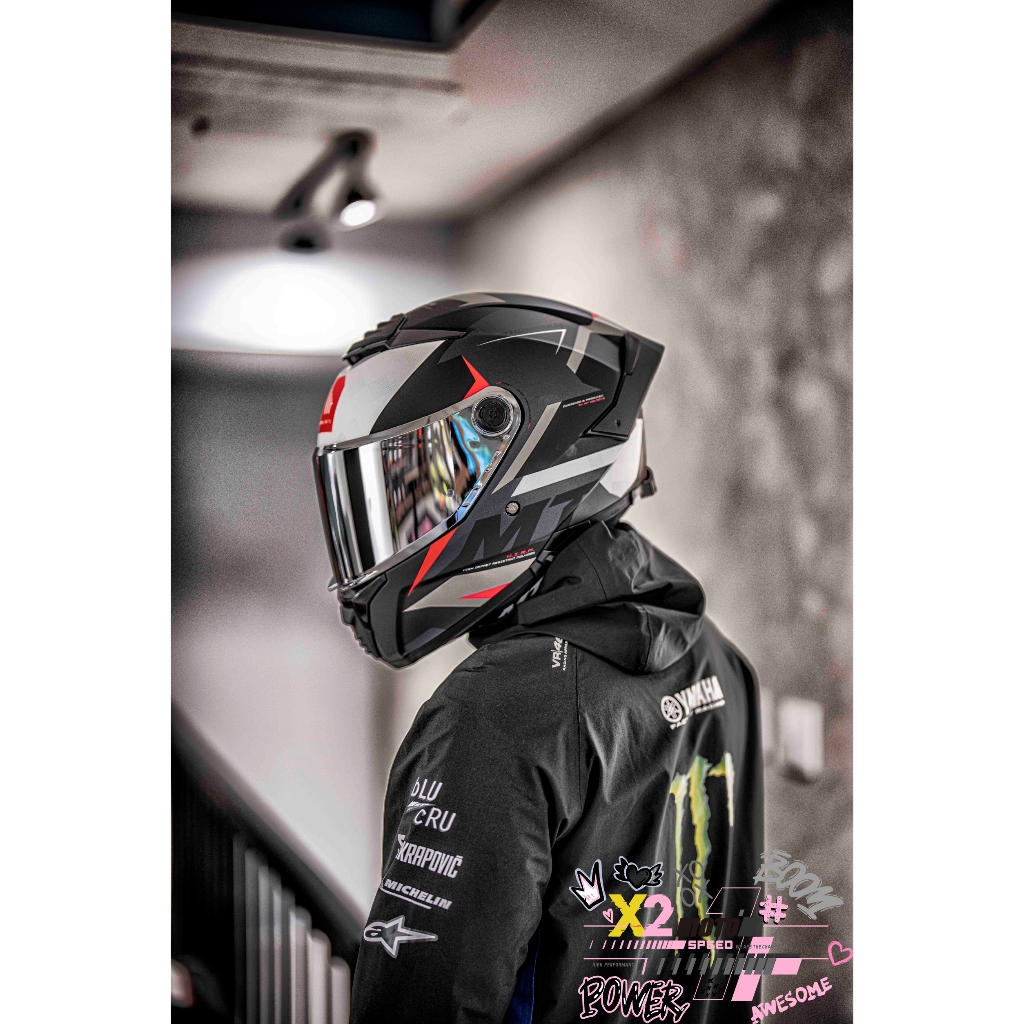 💟X2 Moto💟 MT Helmets® Thunder 4 SV 雷神4 西班牙 內墨片