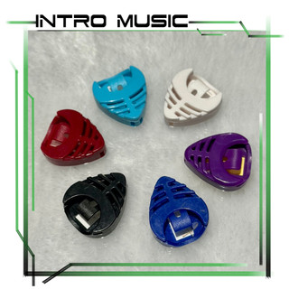 INTRO MUSIC || 彩色Pick 收納盒 可黏貼背膠 隨機出貨不挑色