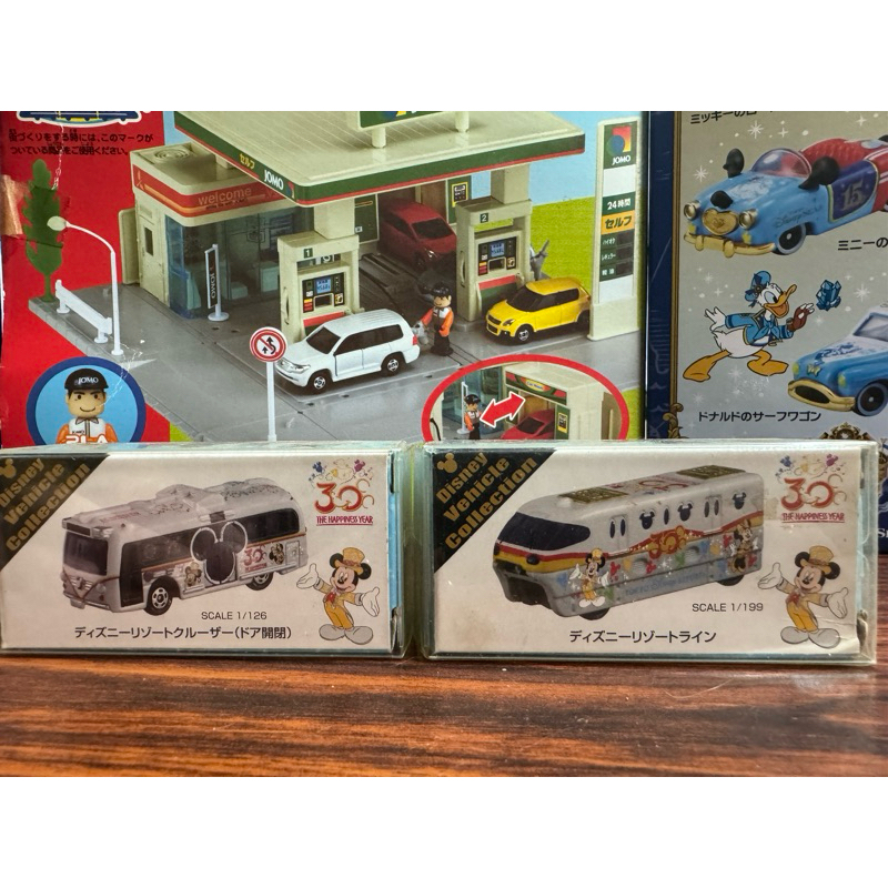 Tomica 日本東京迪士尼樂園 30週年 米奇 巴士 電車頭