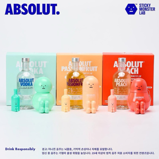 韓國 限定聯名款 怪物實驗室 Absolut vodka x SML 黏黏怪物調酒杯 手搖杯 量杯器 韓國代購