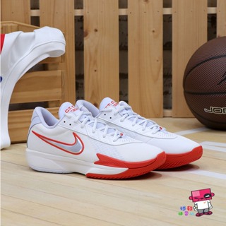 球鞋補習班 NIKE AIR ZOOM G.T. CUT ACADEMY EP 白紅 耐磨 籃球鞋 FB2598-101