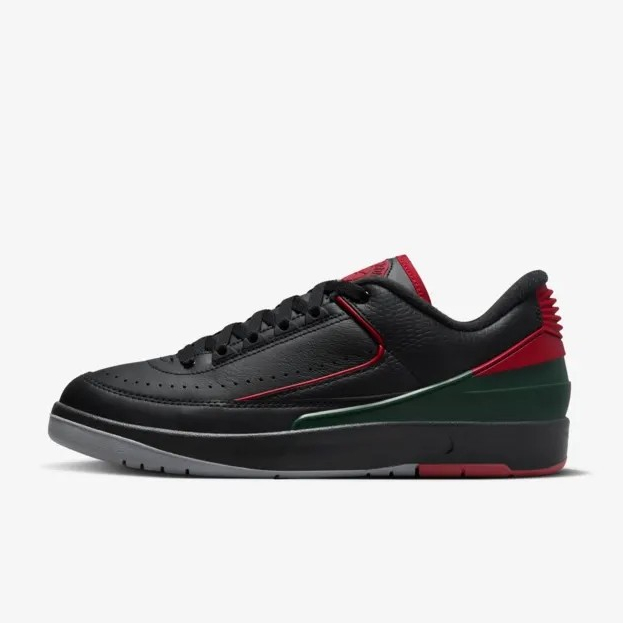 胖達）NIKE Air Jordan 2 Origins 運動鞋 DV9956-006 黑紅綠 男鞋