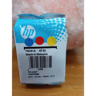 裸裝HP 63 原廠三色F6U61AAHP DeskJet/1110/1112/2130/2131/2132/213