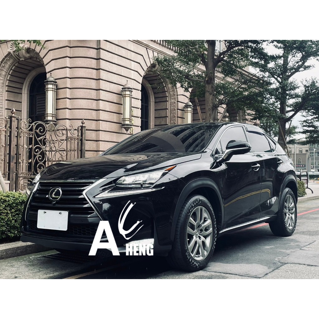 【FB搜尋桃園阿承】凌志 超人氣NX200T跑6萬 2017年 2.0CC 黑色 二手車 中古車