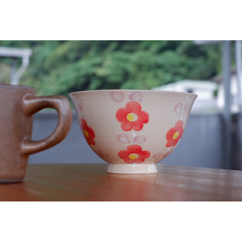 【夏の石竹】日本製 小紅花碗 陶器 九州波佐見燒 日本選物