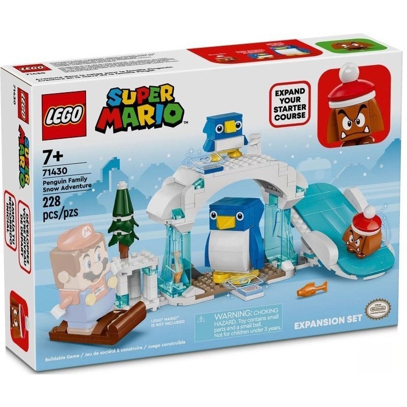 LEGO 71430 企鵝家族的雪地探險《熊樂家 高雄樂高專賣》Super Mario 超級瑪利歐系列