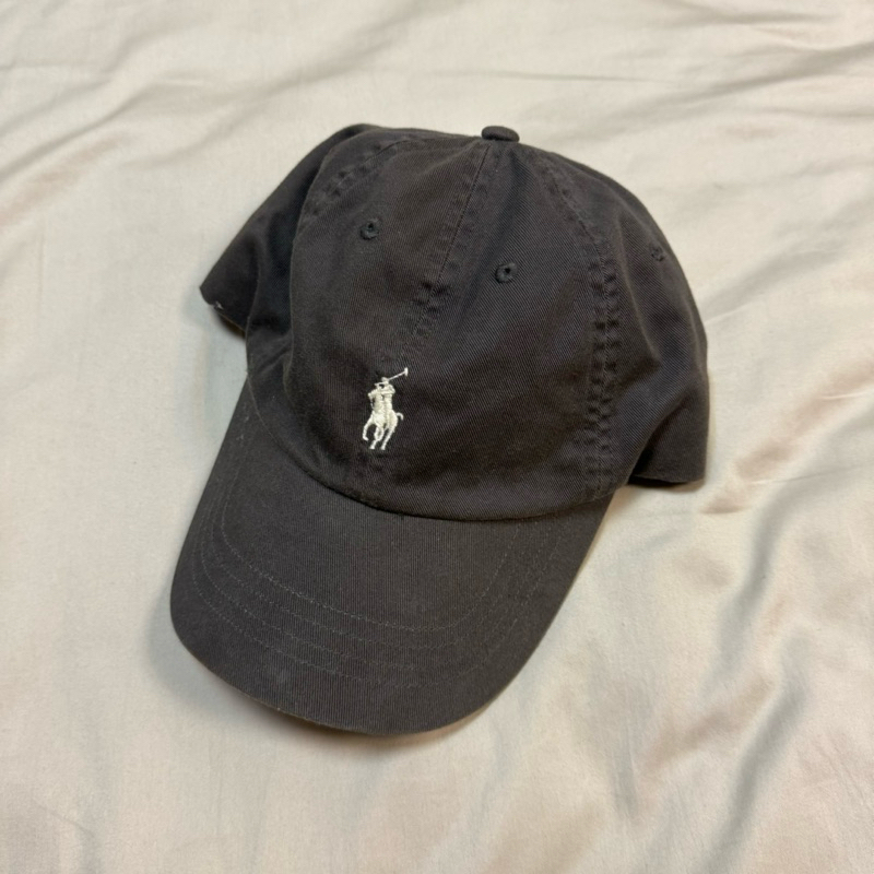 最熱銷美國正品 Ralph Lauren Polo Cap 男女黑灰色老帽 刺繡 小馬 遮陽帽 棒球帽 燈心絨 帽子