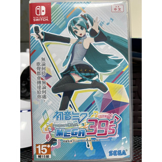 「可刷卡/繁體中文」NS Switch 初音ミク/初音未來Project DIVA MEGA39's 音樂節奏遊戲