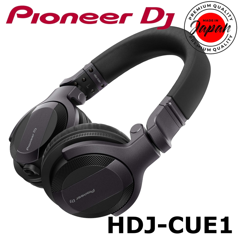 Pioneer DJ / HDJ-CUE1 DJ 有線耳機 貼耳式音樂現場音樂俱樂部 EDM 100% 正品日本直銷