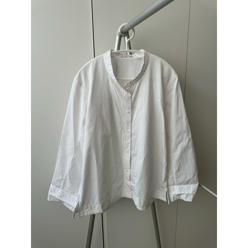 Uniqlo +J系列 女版襯衫 白色襯衫 L號
