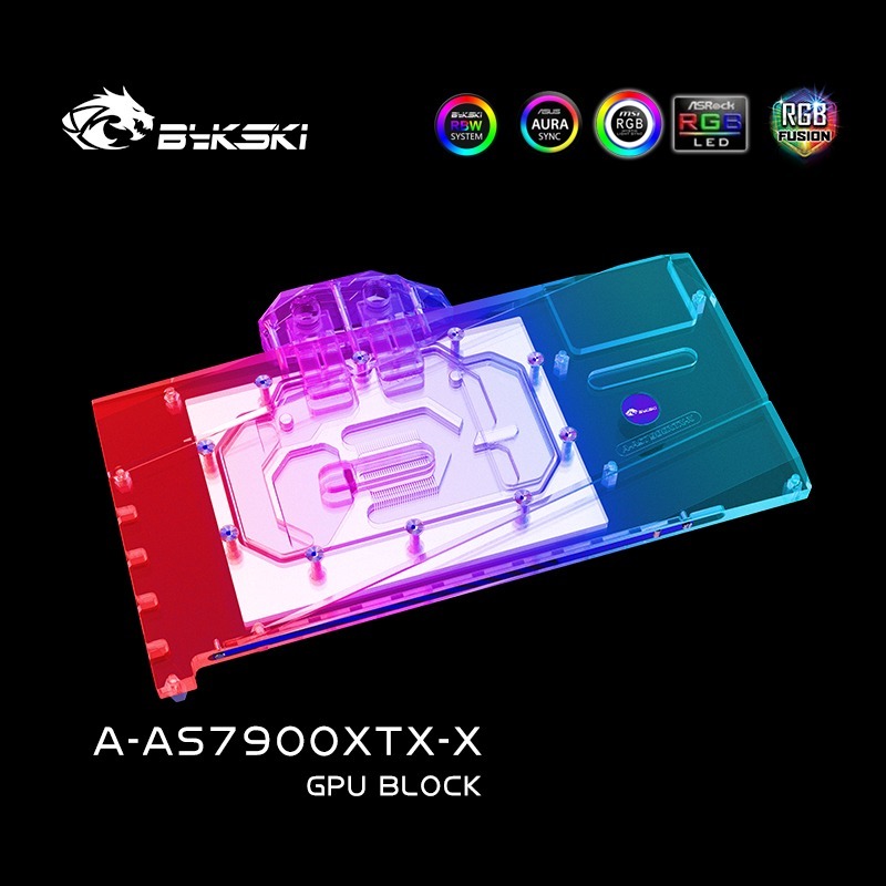 小白的生活工場 Bykski A-AS7900XTX-X 水冷頭 Gaming Radeon RX 7900 XT(W)