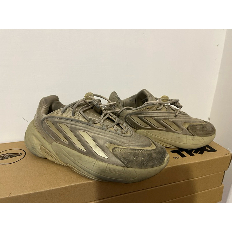 22cm adidas GV7685 OZELIA 奶茶色