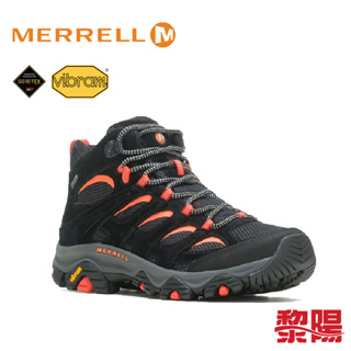 Merrell 經典戶外中筒健行鞋 男 黑 MOAB 3 MID GORE-TEX 33ML037033