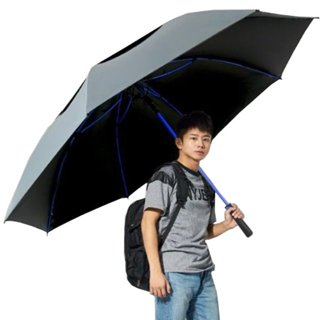 【大雨傘 大傘面 超大雨傘】2支賣1100元 全球最大自動傘 挺力巨型無敵傘 雙層傘 雙龍牌大傘 晴雨傘【小安批發賣場】