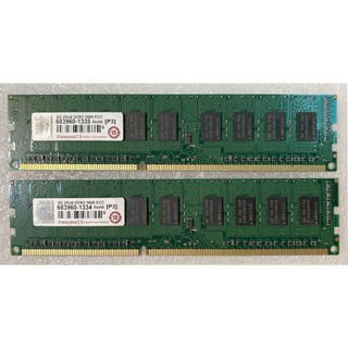 創見 8G 1600 1333 ECC DDR3 RAM 桌上型記憶體