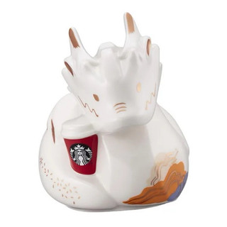 妞妞小舖 星巴克 starbucks 祥龍撲滿 龍年 生肖 儲金罐 白龍 免運 限量