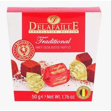 ✨ 新品現貨 ✨【Delafaille】松露造型可可-經典風味/海鹽焦糖50g❤️小巧精緻的松露造型 濃郁巧克力香氣💛💚