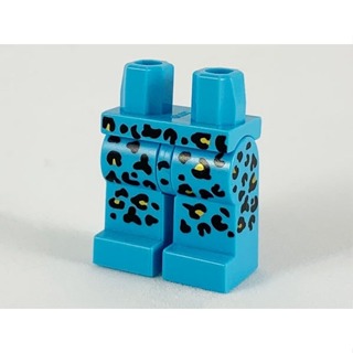 【樂高大補帖】LEGO 樂高 中尉藍色 豹紋 斑點 腳部 腿部【970c00pb1008/71025】