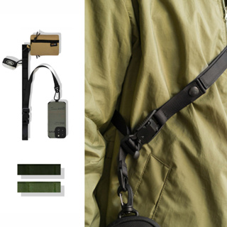 WUSHEG 磁釦 腰帶 手機掛繩 多用途 軍風 機能 露營 多掛勾 手機繩 台灣現貨 手機肩繩 手機背帶 皮帶