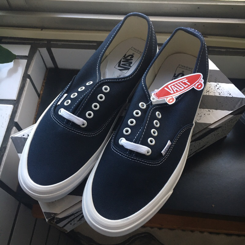 Vans vault og authentic lx us13 深藍