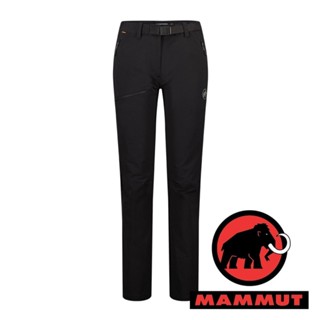 【MAMMUT 長毛象】Yadkin2.0女防潑水保暖軟殼長褲『黑』1021-01220