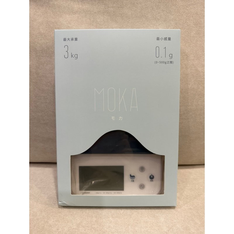 MOKA電子料理秤 日系感三段式自動變換量程 3kg 孔雀藍