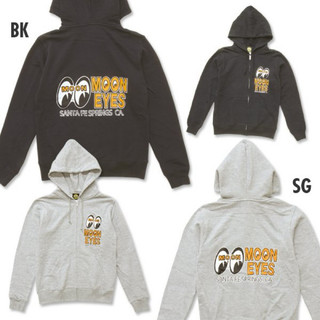 【MOONEYES】 hape Logo Light Zip Parka 男生/女生連帽外套 [SM585]