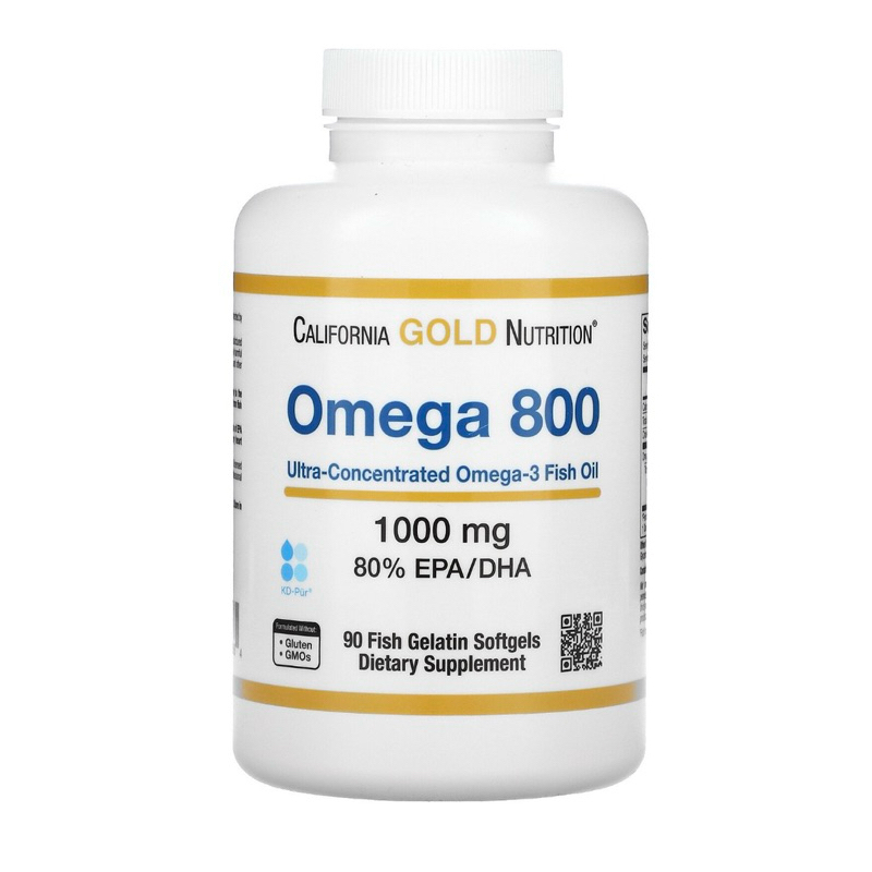 預購🇺🇸代購魚油90顆California Gold Nutrition Omega800高濃度 90顆
