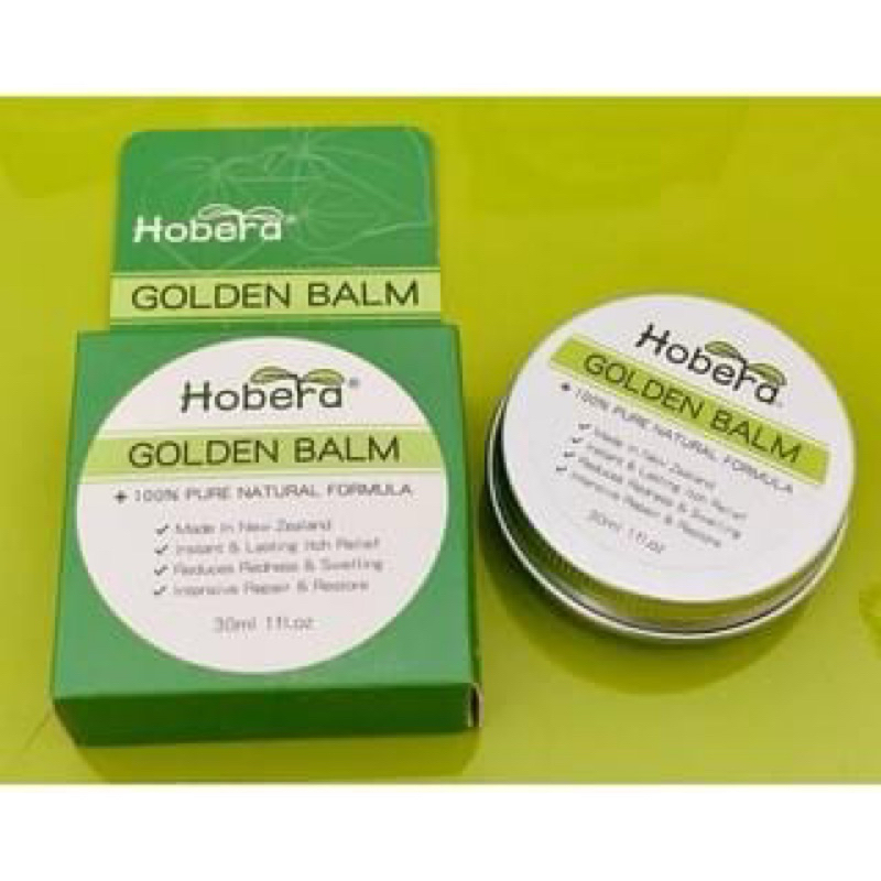 [寶の舖TAKARA] Hobera Golden Balm 黃金萬用膏 萬能黃金膏 黃金膏 萬用膏 萬能膏 紐西蘭