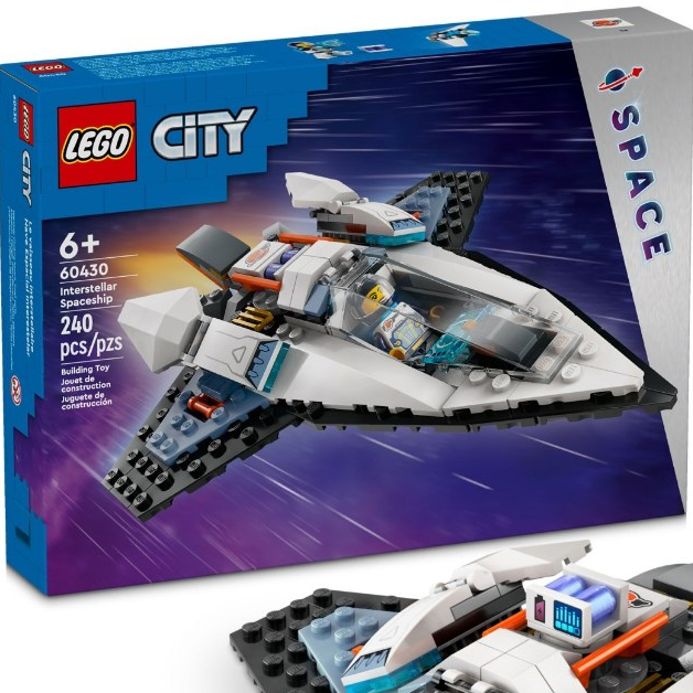 [大王機器人] 樂高 LEGO 60430 City-星際太空船 城市系列