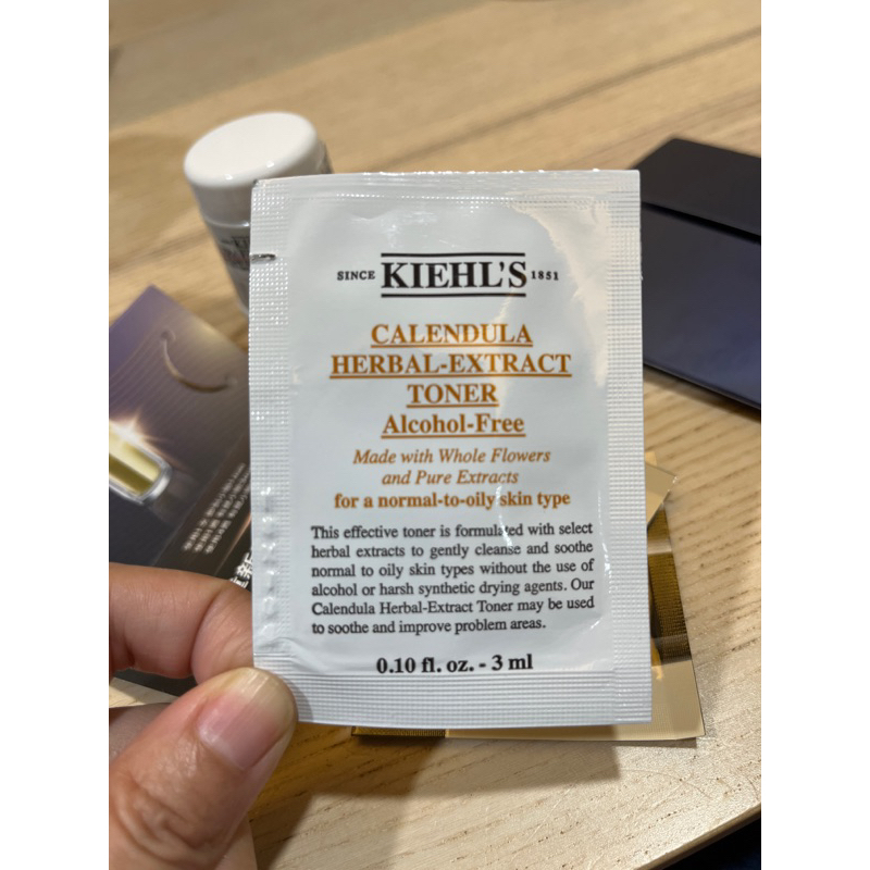 KIEHL’S 契爾氏金盞花植物精華化妝水 40ml 3ml