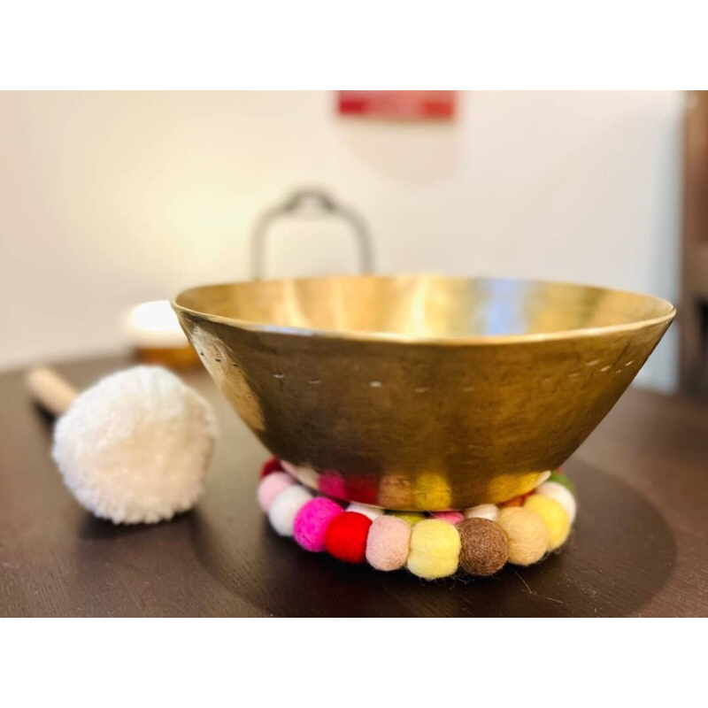 💛收藏級💛 尼泊爾 / 手工 / 24cm / 蓮花缽 / 頌缽 / 老缽 / 老頌缽