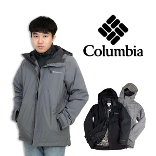 Columbia 雪衣 兩件式外套 三合一 鋁點外套 出國外套 連帽 哥倫比亞 大尺碼 外套 #9657