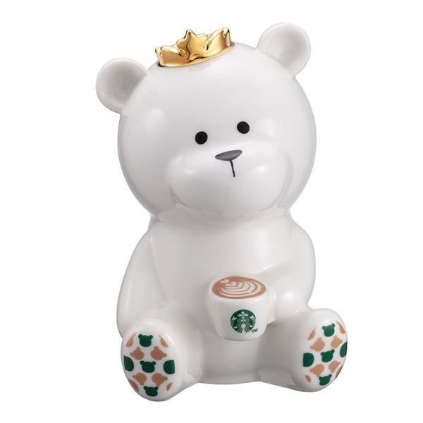 Starbucks 星巴克 Taiwan 歡慶500 皇冠小熊撲滿