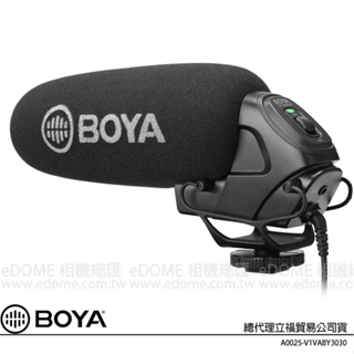 BOYA 博雅 BY-BM3030 專業級機頂麥克風 (公司貨) 指向型 適用數位單眼 / 攝影機 BM3030