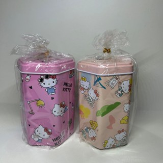 【三麗鷗Hello Kitty】台灣風 餅乾盒 存錢筒 存錢罐 存錢桶 撲滿 撲滿桶 撲滿筒 存錢