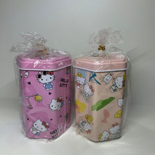 【三麗鷗Hello Kitty】臺灣風 餅乾盒 存錢筒 存錢罐 存錢桶 撲滿 撲滿桶 撲滿筒 存錢