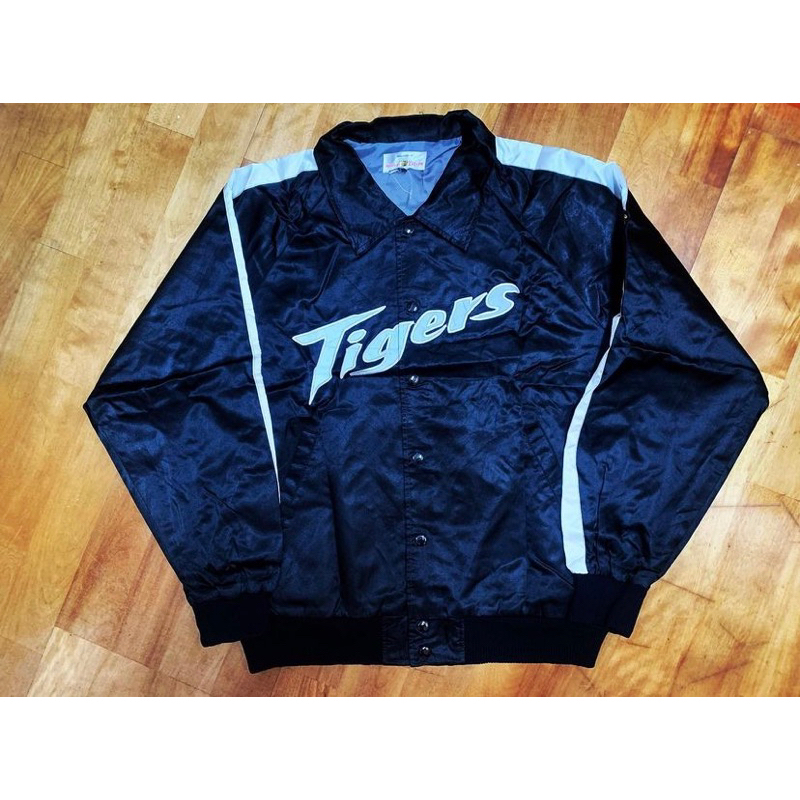 Vintage NPB Hashin Tigers Jacket 日本職棒阪神虎隊排釦教練外套