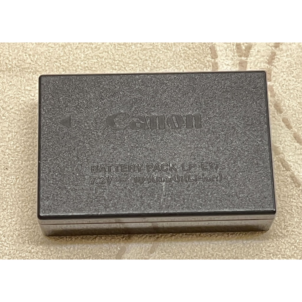 一手自用CANON LP-E17 原廠電池 RP R10 M3 5 6 760D 77D 800D 850D