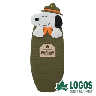 新品【LOGOS】LOGOS SNOOPY睡袋 #86001088 戶外.登山.露營.兒童睡袋 幼兒園