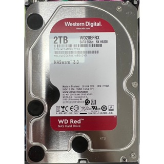 WD 硬碟 WD20EFRX 64MB 紅標 2.0TB 2000GB 無壞軌 NAS