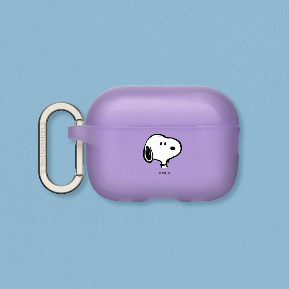 犀牛盾 適用Airpods 4/3/2/1/Pro/Pro 2 防摔保護殼∣Snoopy史努比/經典-Snoopy史努比