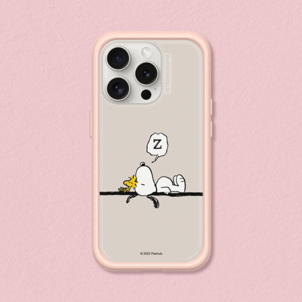 犀牛盾 適用iPhone Mod NX邊框背蓋手機殼∣Snoopy史努比/Snoopy Take A Nap
